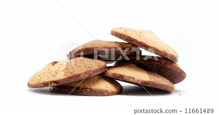 Cookies on a white background. Cookies on a white background. 11661489