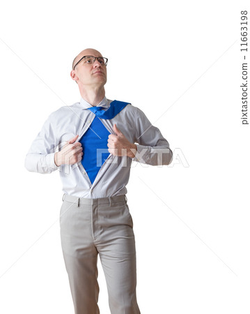 businessman a super hero businessman a super hero 11663198