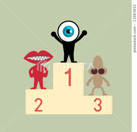 The blue eye leader on first podium 11663652