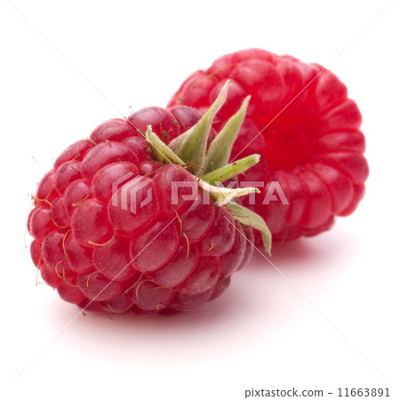 Sweet raspberry isolated on white background cutout Sweet raspberry isolated on white background cutout 11663891