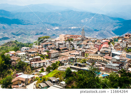 Zaruma - Town in the Andes, Ecuador 11664264