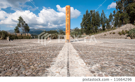 Equator Line Monument, marks the point through which the equator 11664296