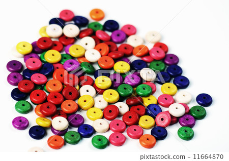 beads multicolored 11664870