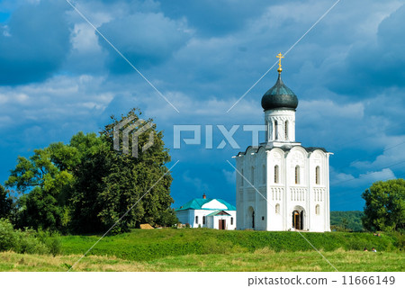 Church on River Nerl 11666149
