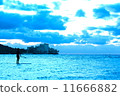 槳衝浪在夏威夷/槳衝浪在夏威夷 11666882