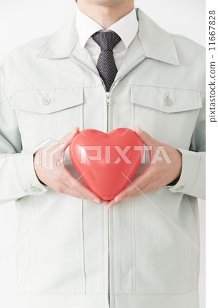 Worker with a heart that delivers peace of mind 11667828