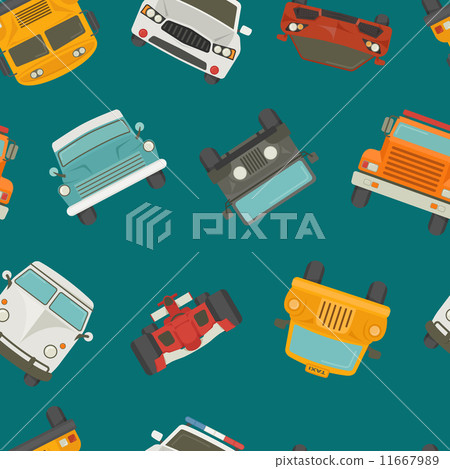 Seamless cars background and pattern 11667989