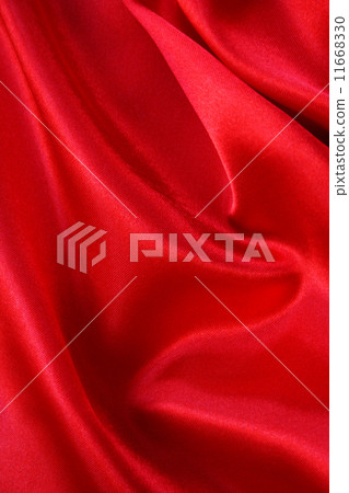 Smooth Red Silk as background 11668330