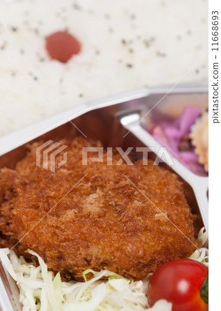 Menchikatsu盒飯 Menchikatsu盒飯 11668693