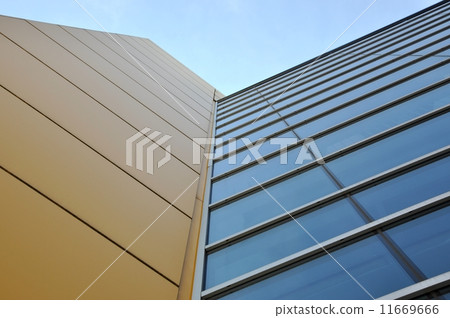 Close-up shooting modern business building 11669666