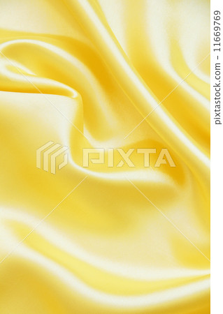 Smooth elegant golden silk can use as background 11669769
