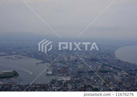 函館全景2014年 11670276