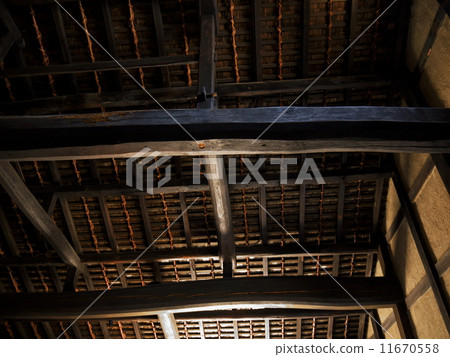 Old private house ceiling Old private house ceiling 11670558