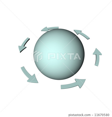 Sphere and Arrow Sphere and Arrow 11670580