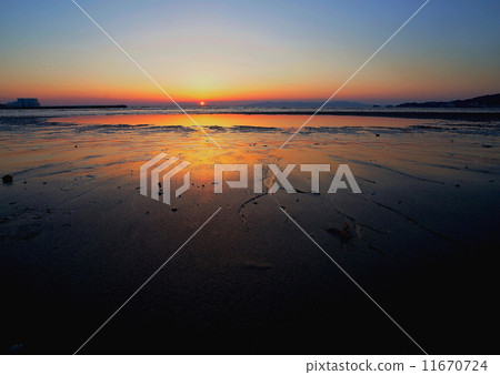 夕陽 夕陽 11670724