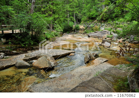 Nagano Prefecture Kiso-gun Stream of Akasawa Natural Recreational Forest 11670862