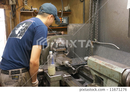 工人勞動鎮工廠金屬加工機械加工製造業 11671276