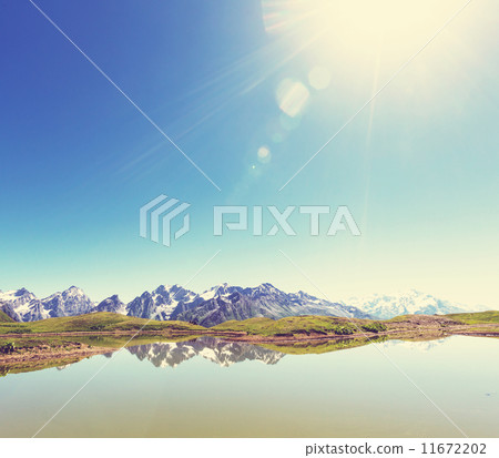 Lake in Caucasus Lake in Caucasus 11672202