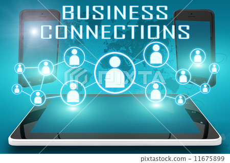 Business Connections - Stock Illustration [11675899] - PIXTA