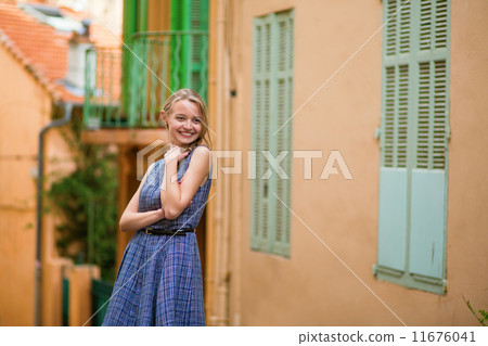 Girl in Cannes, France Girl in Cannes, France 11676041