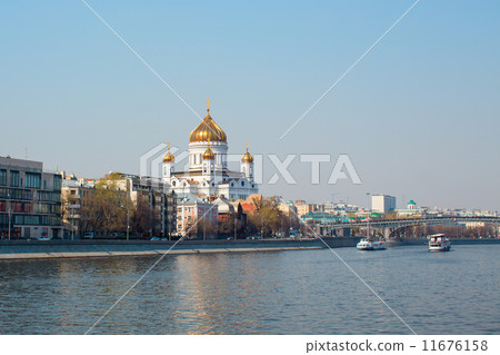 Cathedral of Christ the Saviour. Russia,Moscow 11676158
