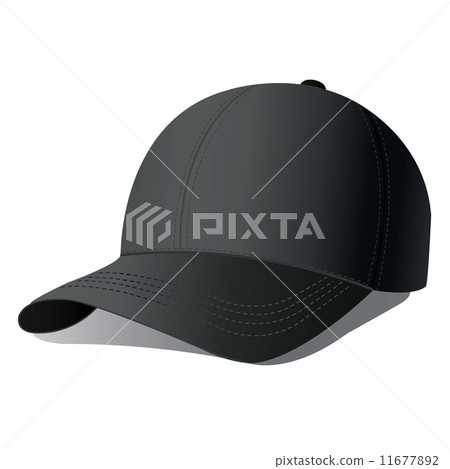 illustration of baseball cap.  11677892
