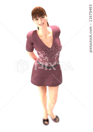 姿勢女性與景深 姿勢女性與景深 11678463