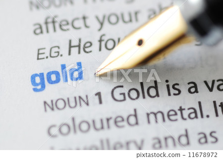 Gold - Dictionary Series 11678972