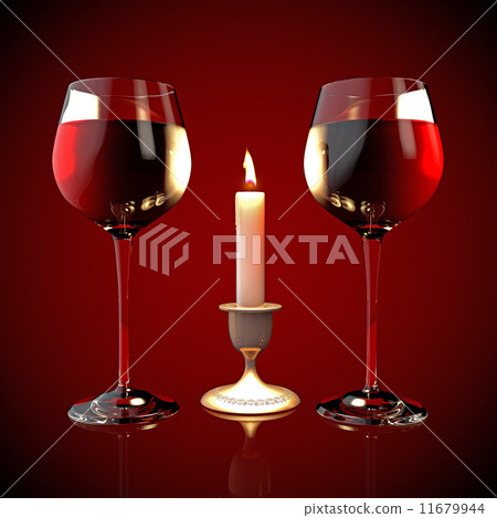 glasses of red wine 11679944