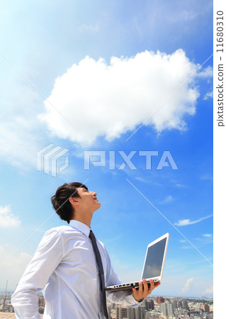 business and cloud computing concept 11680310