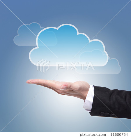 Cloud computing concept 11680764