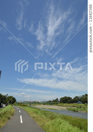 Yusuke Mukawa River的夏日八王子市 11682566