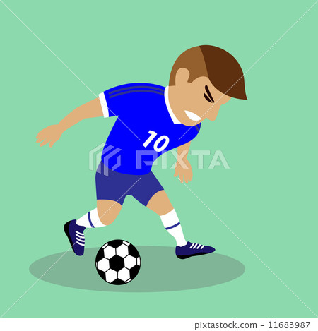Vector illustration Soccer player Vector illustration Soccer player 11683987
