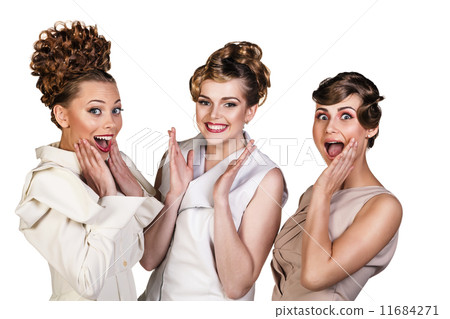 Three beautiful girlfriends 11684271