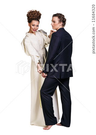 Stylish seamstress 11684320