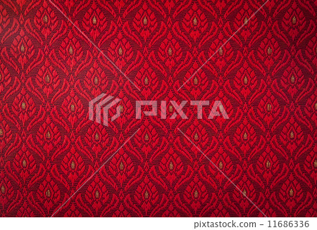 Thai style handmade  fabric pattern 11686336