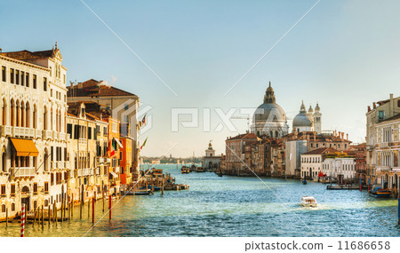 View to Basilica Di Santa Maria della Salute in Venice 11686658