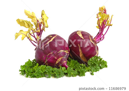 Kohlrabi and greens Kohlrabi and greens 11686979
