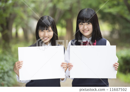 High school student in the park 11687502