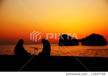 Kojitsushima and a fisherman 11687798