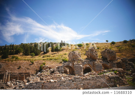 Vallius's Bath Ephesus Ruins Turkey 11688310