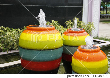colorful Jar fountain 11688963