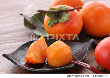 Persimmon cut with branch 01 11690064