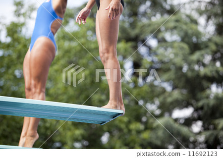 Springboard divers 11692123