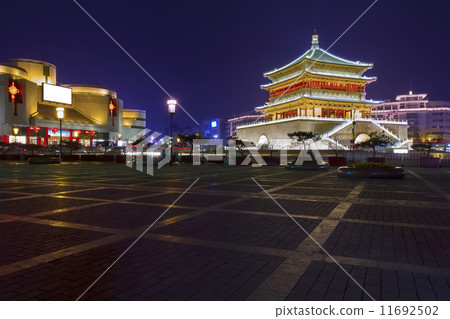 Bell tower in Xi'an 11692502