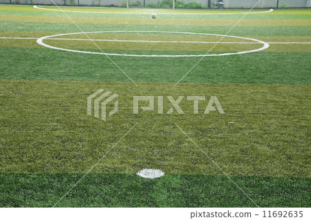 New Green grass soccer field New Green grass soccer field 11692635