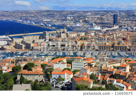 View from Notre Dame de la Garde Marseille 11693075