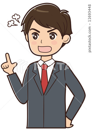 站立他的食指的一個人 11693448