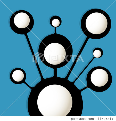Abstract connection scheme. Template for a text Abstract connection scheme. Template for a text 11693814