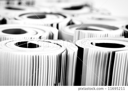 Colorful magazines up close 11695211